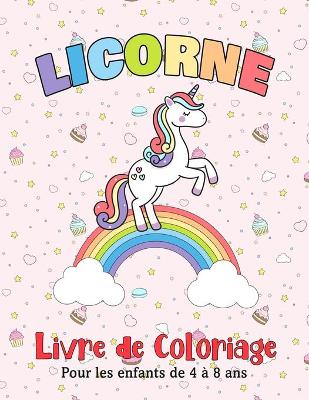 Cover of Livre de Coloriage Licorne