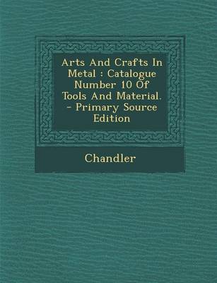 Book cover for Arts and Crafts in Metal