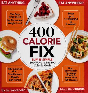 Book cover for 400 Calorie Fix