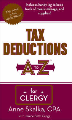 Book cover for Tax Deductions A to Z for Clergy