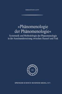 Book cover for Phänomenologie Der Phänomenologie