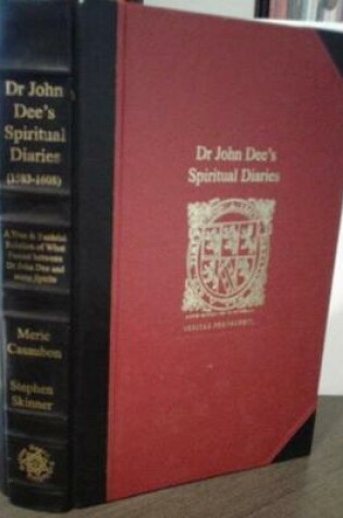 Cover of Dr John Dee's Spiritual Diary (1583-1608)