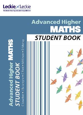 Book cover for Advanced Higher Maths Student Book