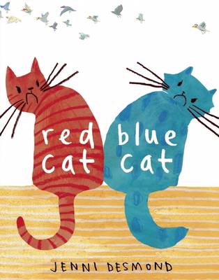 Book cover for Red Cat, Blue Cat