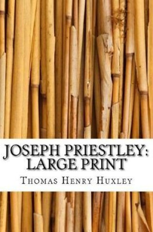 Cover of Joseph Priestley