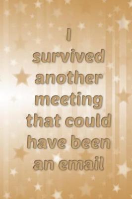 Book cover for I survived another meeting that could have been an email