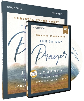 Book cover for The 28-Day Prayer Journey Study Guide with DVD