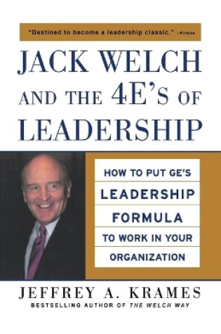 Cover of Jack Welch and the 4E's of Leadership (PB)