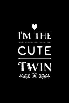 Book cover for I'm The Cute Twin