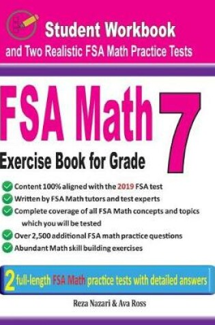 Cover of FSA Math Exercise Book for Grade 7