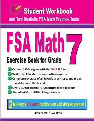 Book cover for FSA Math Exercise Book for Grade 7