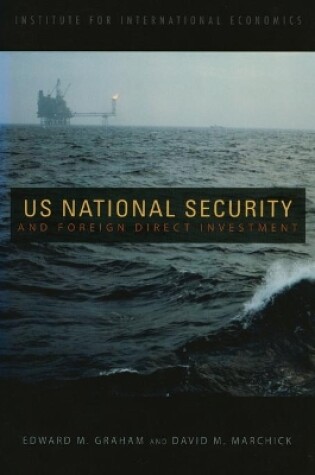 Cover of U.S. National Security and Foreign Direct Investment