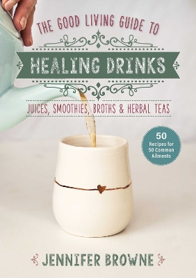 Book cover for Good Living Guide to Healing Drinks