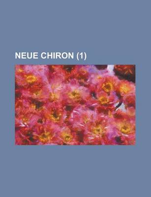 Book cover for Neue Chiron (1)