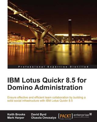 Book cover for IBM Lotus Quickr 8.5 for Domino Administration