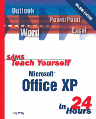 Book cover for Sams Teach Yourself Office XP in 24 Hours