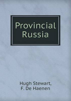 Book cover for Provincial Russia