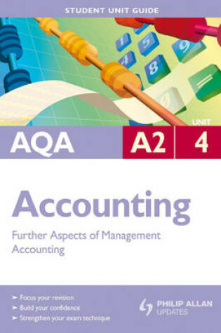 Cover of AQA A2 Accounting