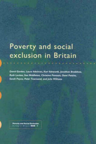 Cover of Poverty and Social Exclusion in Britain