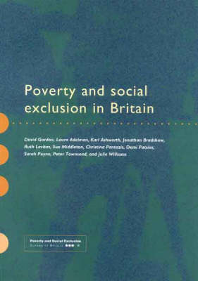 Book cover for Poverty and Social Exclusion in Britain