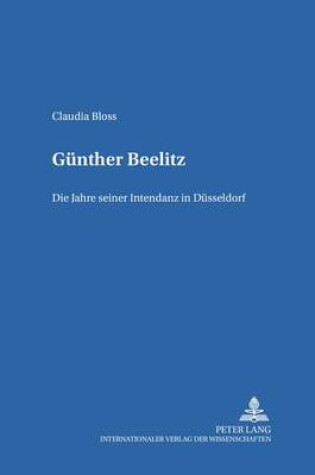 Cover of Guenther Beelitz