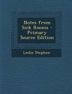 Book cover for Notes from Sick Rooms