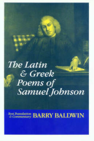 Cover of The Latin and Greek Poems of Dr.Johnson