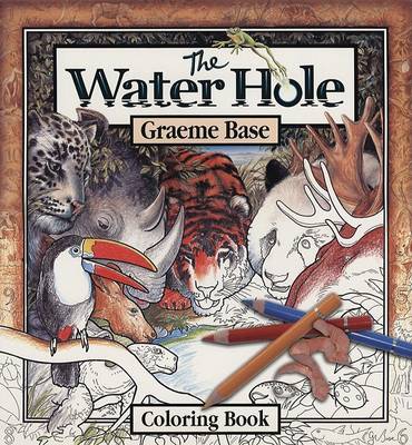 Book cover for Water Hole Coloring Book