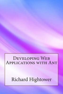 Book cover for Developing Web Applications with Ant