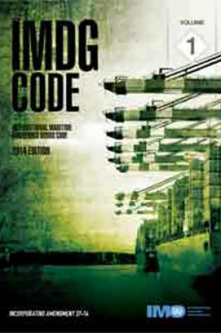 Cover of IMDG code