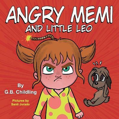 Book cover for Angry Memi and little Leo