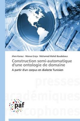 Cover of Construction Semi-Automatique d'Une Ontologie de Domaine