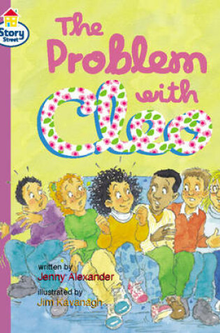 Cover of The problem with Cleo Story Street Fluent Step 12 Book 4