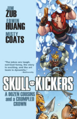 Book cover for Skullkickers Volume 5: A Dozen Cousins and a Crumpled Crown