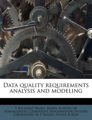 Book cover for Data Quality Requirements Analysis and Modeling