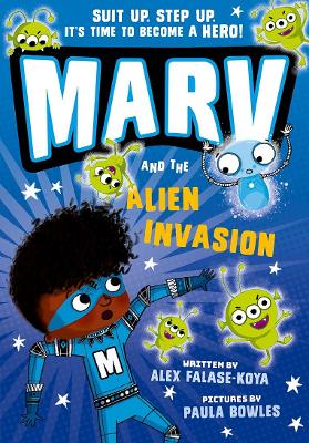 Book cover for Marv and the Alien Invasion