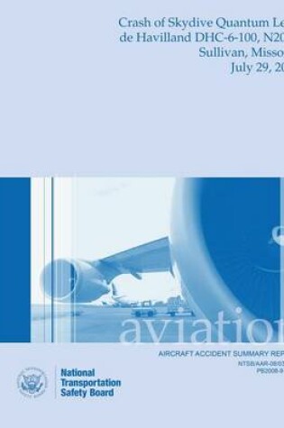 Cover of Aircraft Accident Summary Report