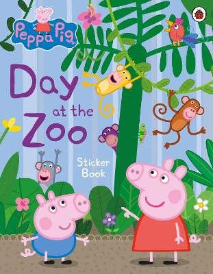 Book cover for Day at the Zoo Sticker Book