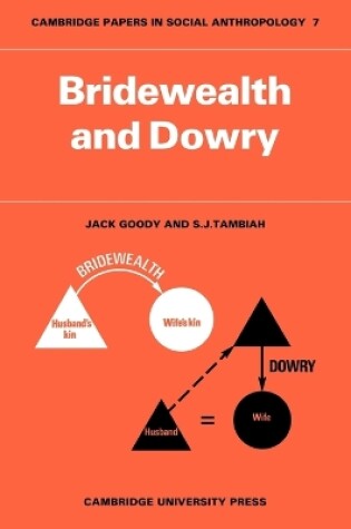 Cover of Bridewealth and Dowry