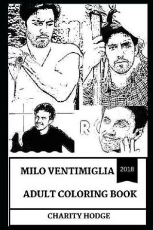 Cover of Milo Ventimiglia Adult Coloring Book