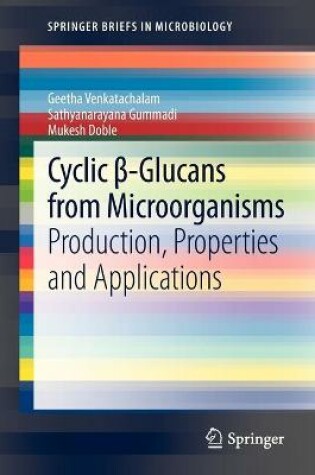 Cover of Cyclic  -Glucans from Microorganisms