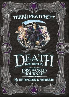 Book cover for Death and Friends, A Discworld Journal