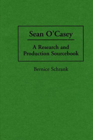 Cover of Sean O'Casey