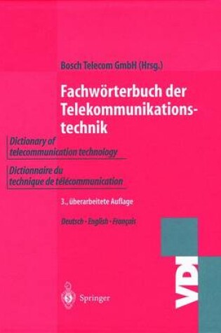 Cover of Worterbuch Telekommunikationstechnik