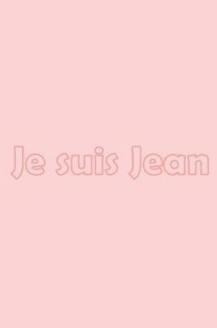 Cover of Je suis Jean