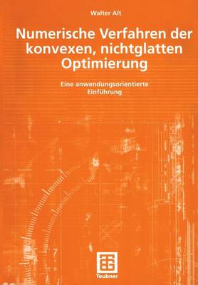 Book cover for Numerische Verfahren der Konvexen, Nichtglatten Optimierung