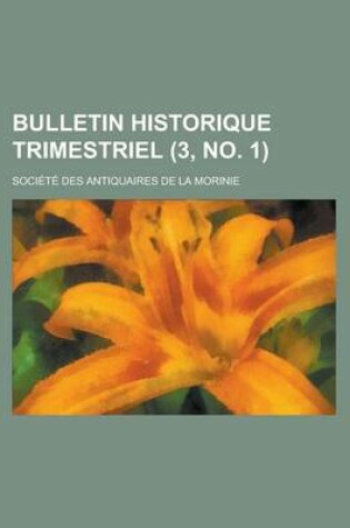 Cover of Bulletin Historique Trimestriel