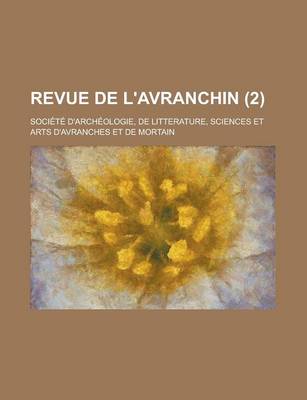 Book cover for Revue de L'Avranchin (2)