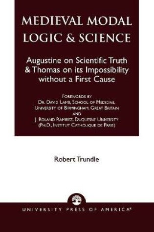 Cover of Medieval Modal Logic & Science