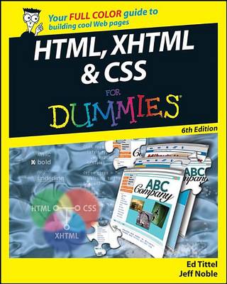 Cover of HTML, XHTML and CSS For Dummies